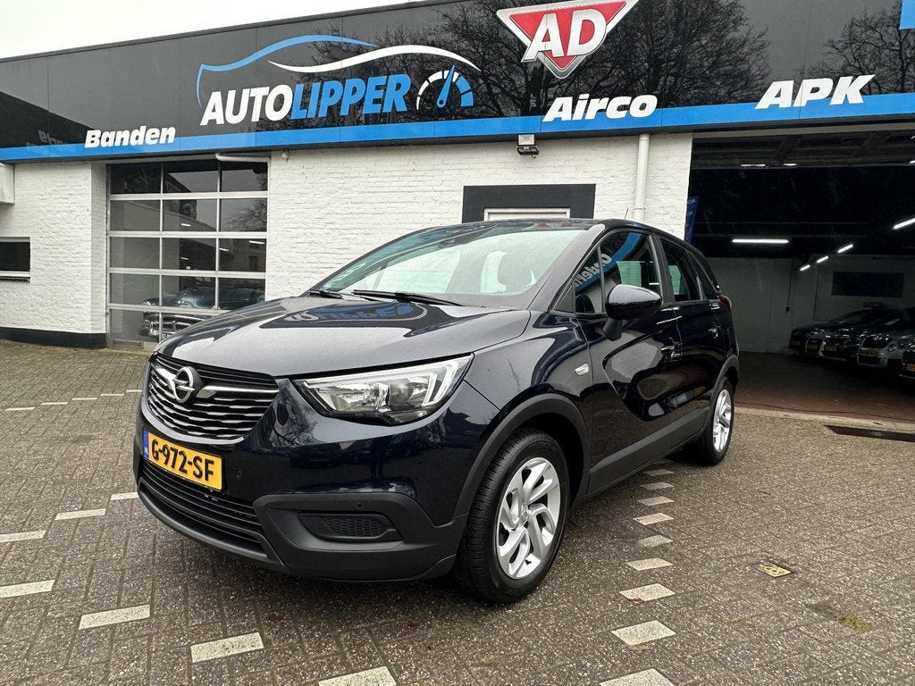 Opel Crossland X 1.2 Innovation /Airco/Lm velgen/All season, Voorwielaandrijving, Gebruikt, 1199 cc, 49 €/maand