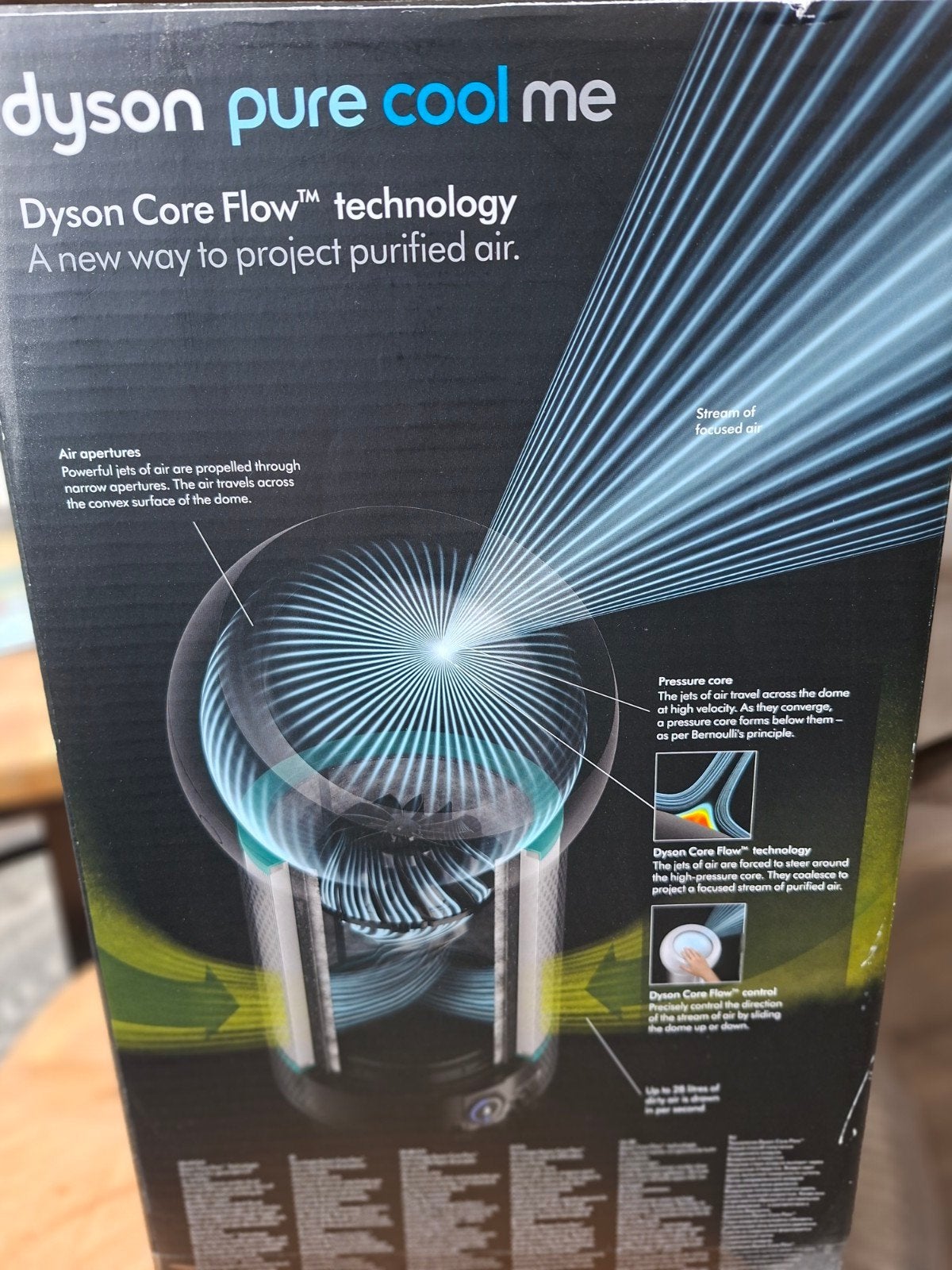 dyson pure cool me, Witgoed en Apparatuur, Luchtbehandelingsapparatuur, Ophalen, Gebruikt, Luchtreiniger