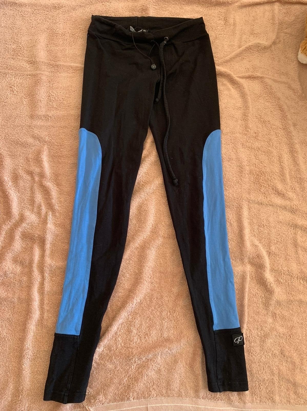 Papillon Leggings Zwart/Blauw Maat XS, Ophalen of Verzenden, Overige maten, Zwart, Legging