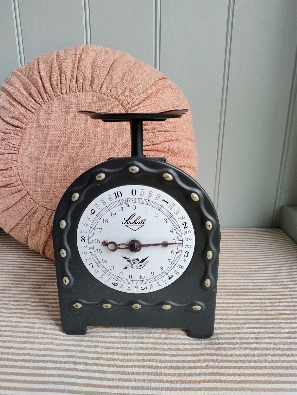 Prachtig! Vintage weegschaal Soehnle decoratief, Ophalen of Verzenden