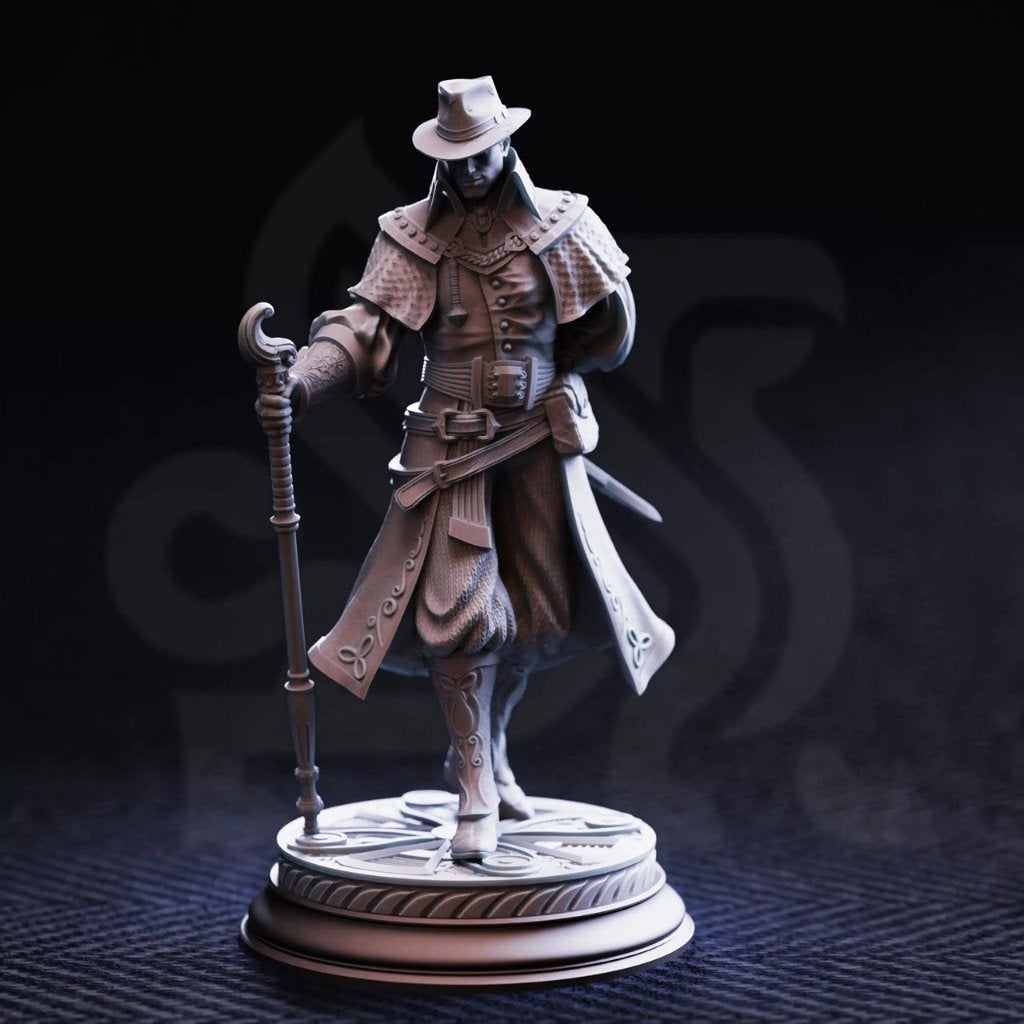 Resin miniatuur voor D&D of schilderen: inquisitor, Ophalen of Verzenden, Nieuw, Overige soorten, Figuurtje(s)