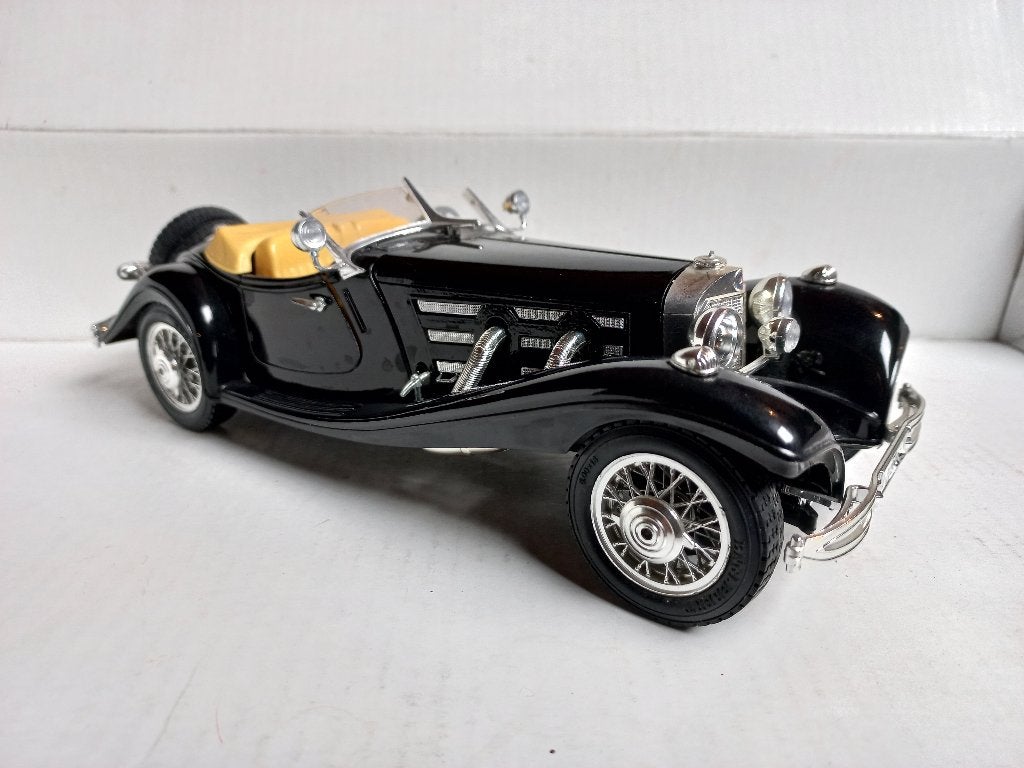 Mercedes Benz 500 K roadster 1936 Bburago 1:20 modelauto, Ophalen of Verzenden, Gebruikt, Auto, Bburago