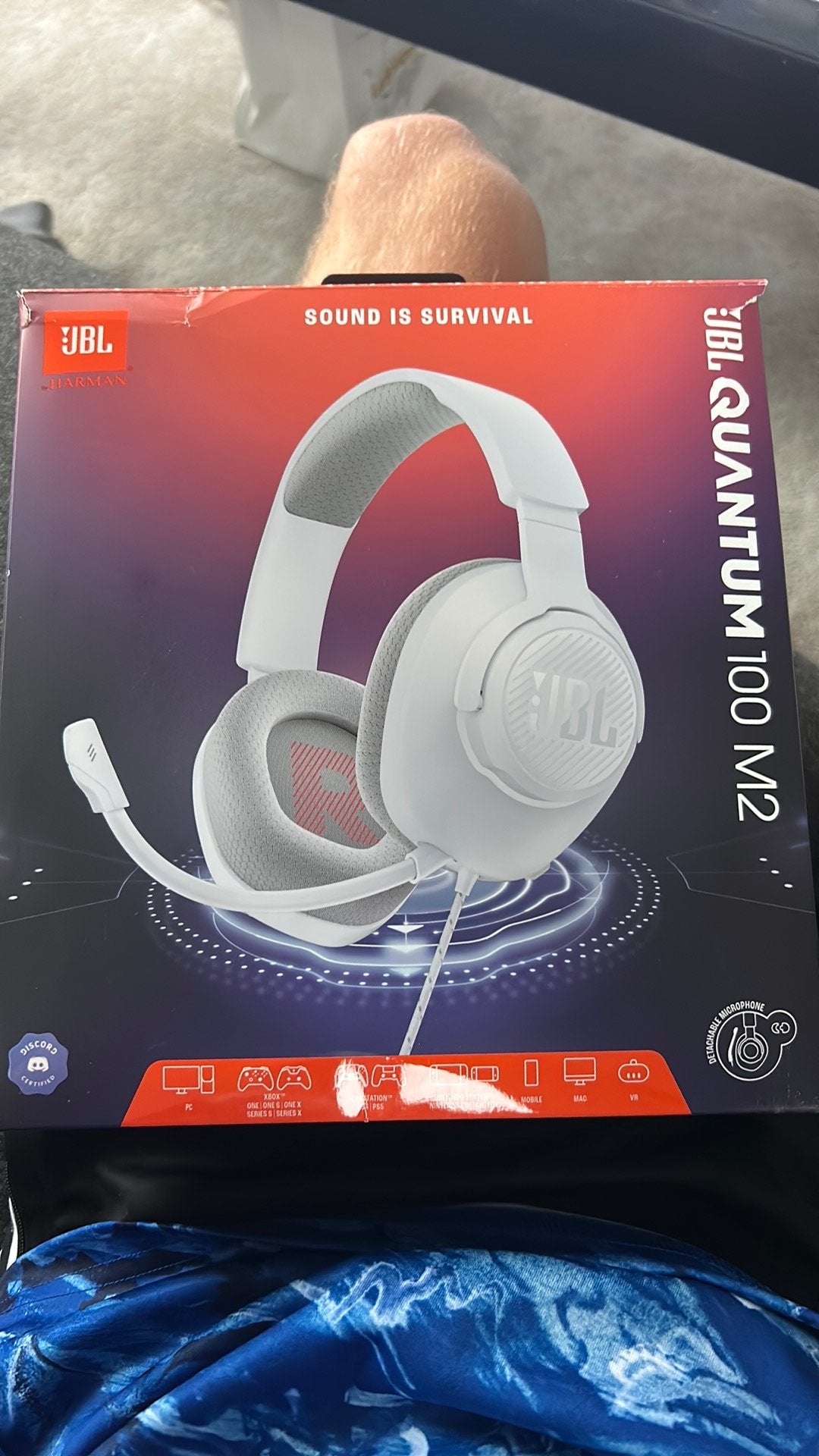 Jbl game koptelefoon, Computers en Software, Headsets, Nieuw, Ophalen of Verzenden, Over-ear, Gaming headset