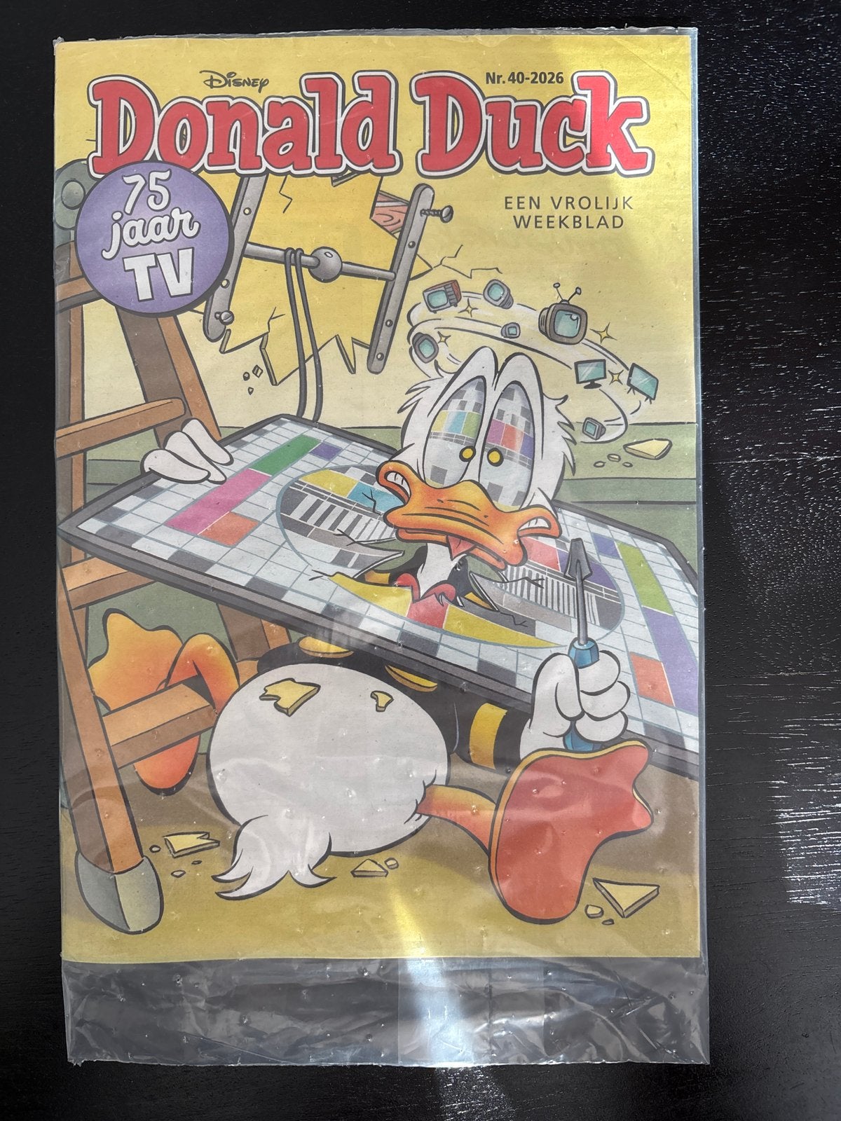 Donald Duck Weekblad Nr. 40-2026 - 75 jaar TV, Eén stripboek, Ophalen of Verzenden, Nieuw