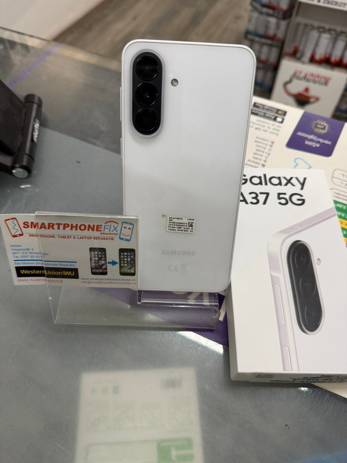 samsung galaxy a37 5g 128gb+garantie, Samsung, Gebruikt, Overige typen, Ophalen of Verzenden