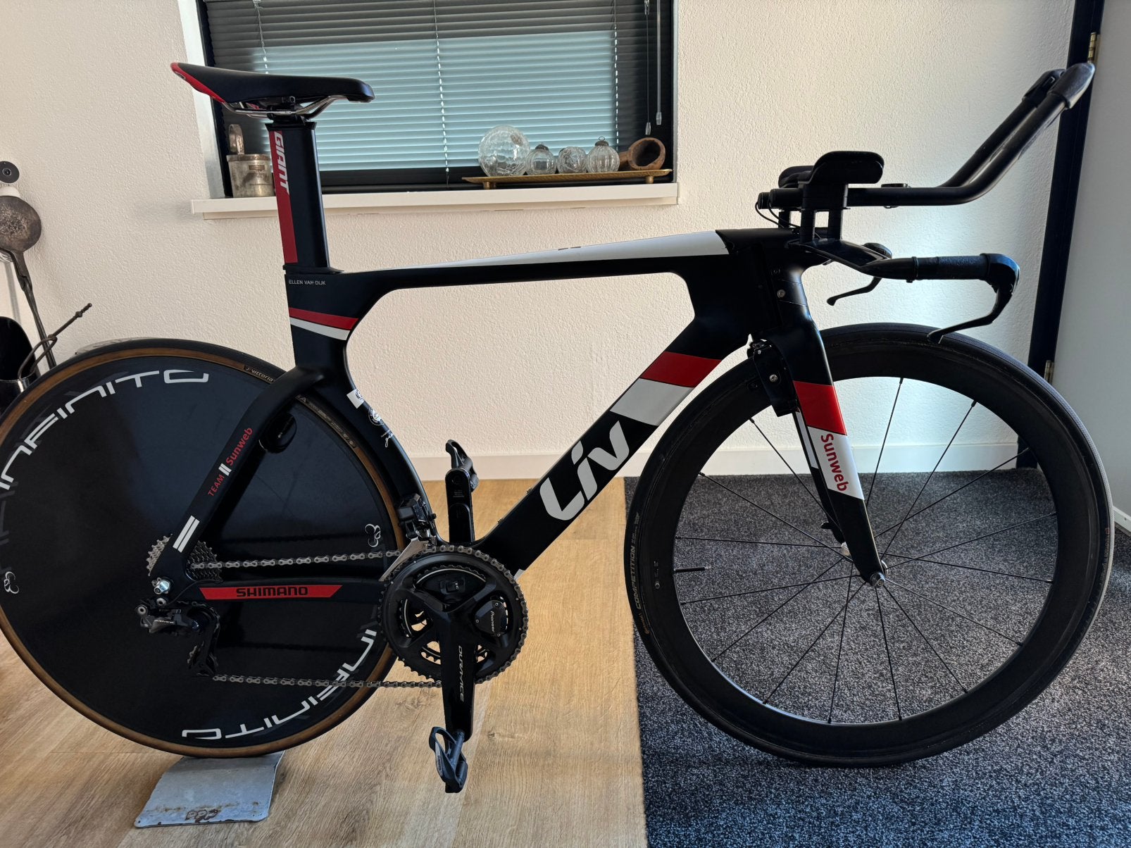 LIV/Giant Trinity Advanced SL, maat S, Dura Ace Di2, Ophalen, Carbon, 49 tot 53 cm, Giant