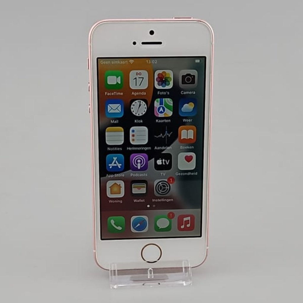 iPhone SE 2016 64GB Roze Bat:83% IOS 15.8.8, Telecommunicatie, Apple, Gebruikt, Support@apple.com, One Apple Park Way
Cupertino, CA 95014
United States
