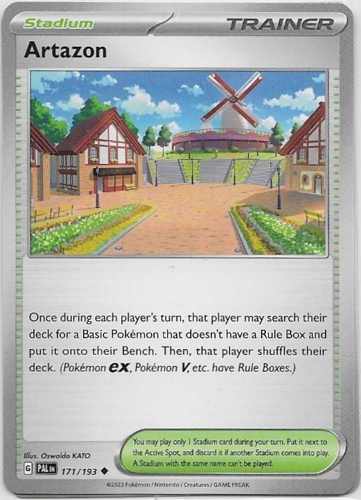 Paldea Evolved,  Artazon [uncommon] 171/193, Verzenden, Nieuw, Losse kaart