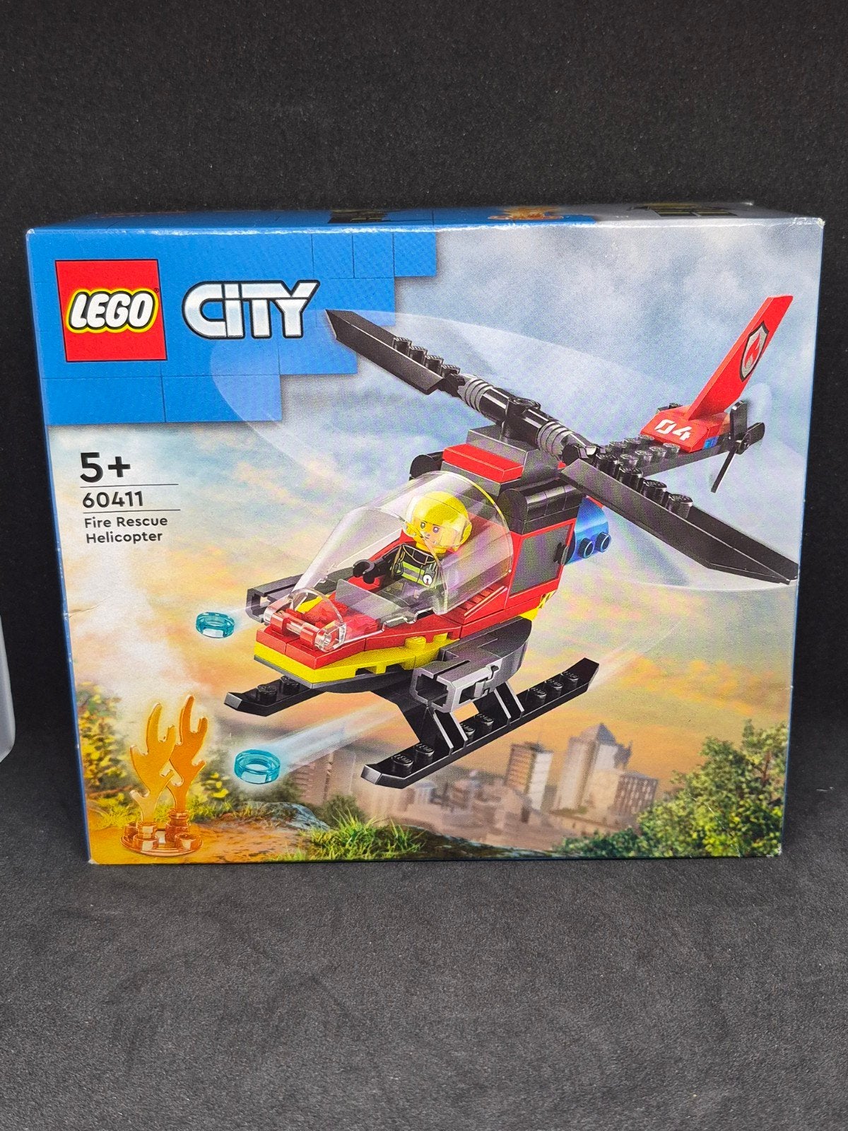LEGO City 60411 Brandweer Redding Helikopter Set, Ophalen of Verzenden, Nieuw