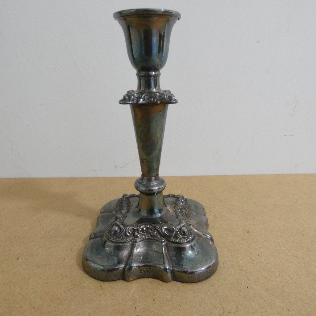 Gero silverplated - kandelaar [978], Ophalen of Verzenden, Kandelaar
