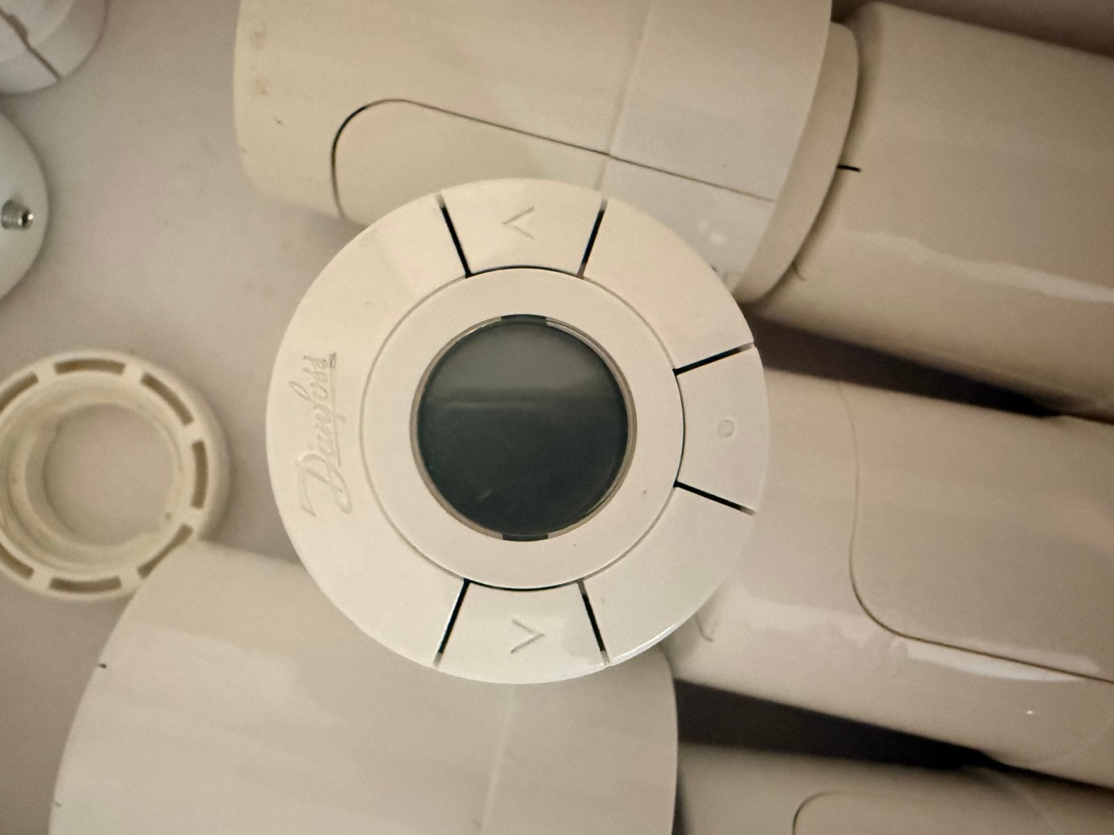 Danfoss radiatorknoppen (11 stuks), Ophalen, Zo goed als nieuw
