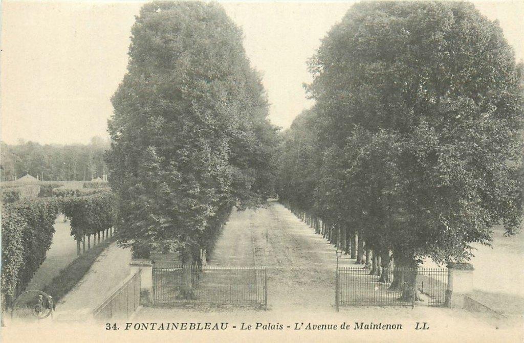 701-495-013 Fontainebleau Palais, Verzenden, Voor 1920, Frankrijk