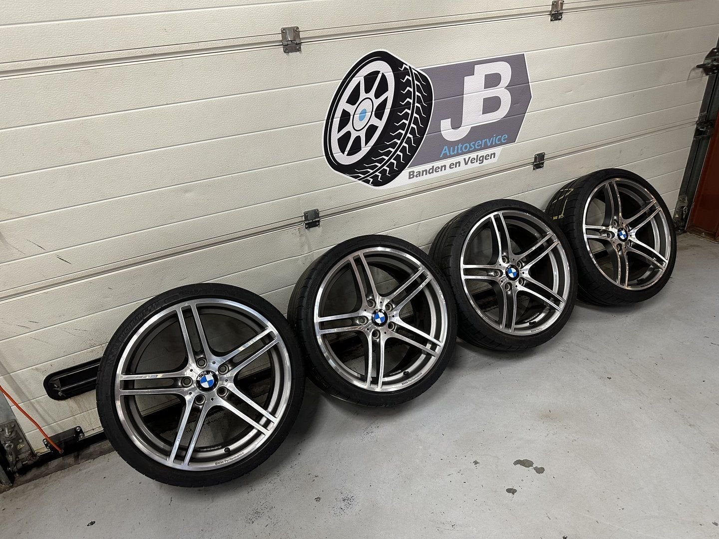 19inch Originele BMW Style 313 Breedset Velgen! A-Merk Bande, 19 inch, Gebruikt, -, -