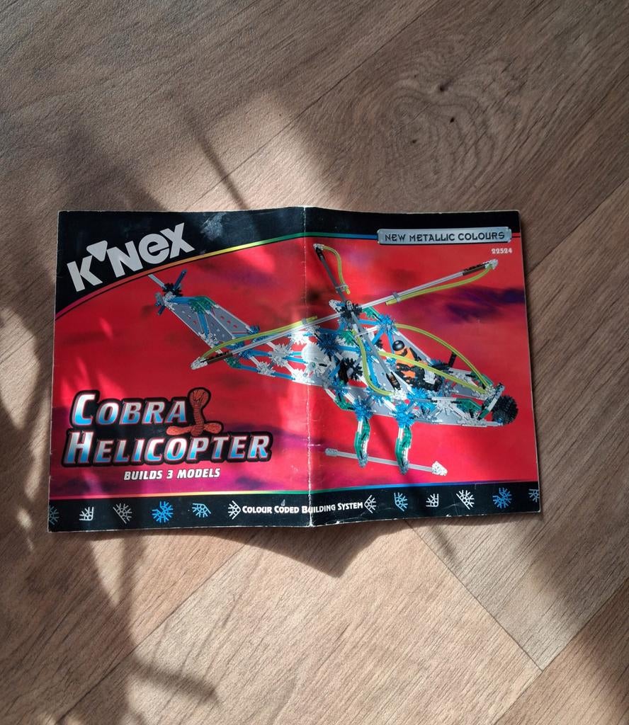 K'nex Cobra Helikopter - Compleet met kleine gebreken, Ophalen of Verzenden, Gebruikt, K'nex