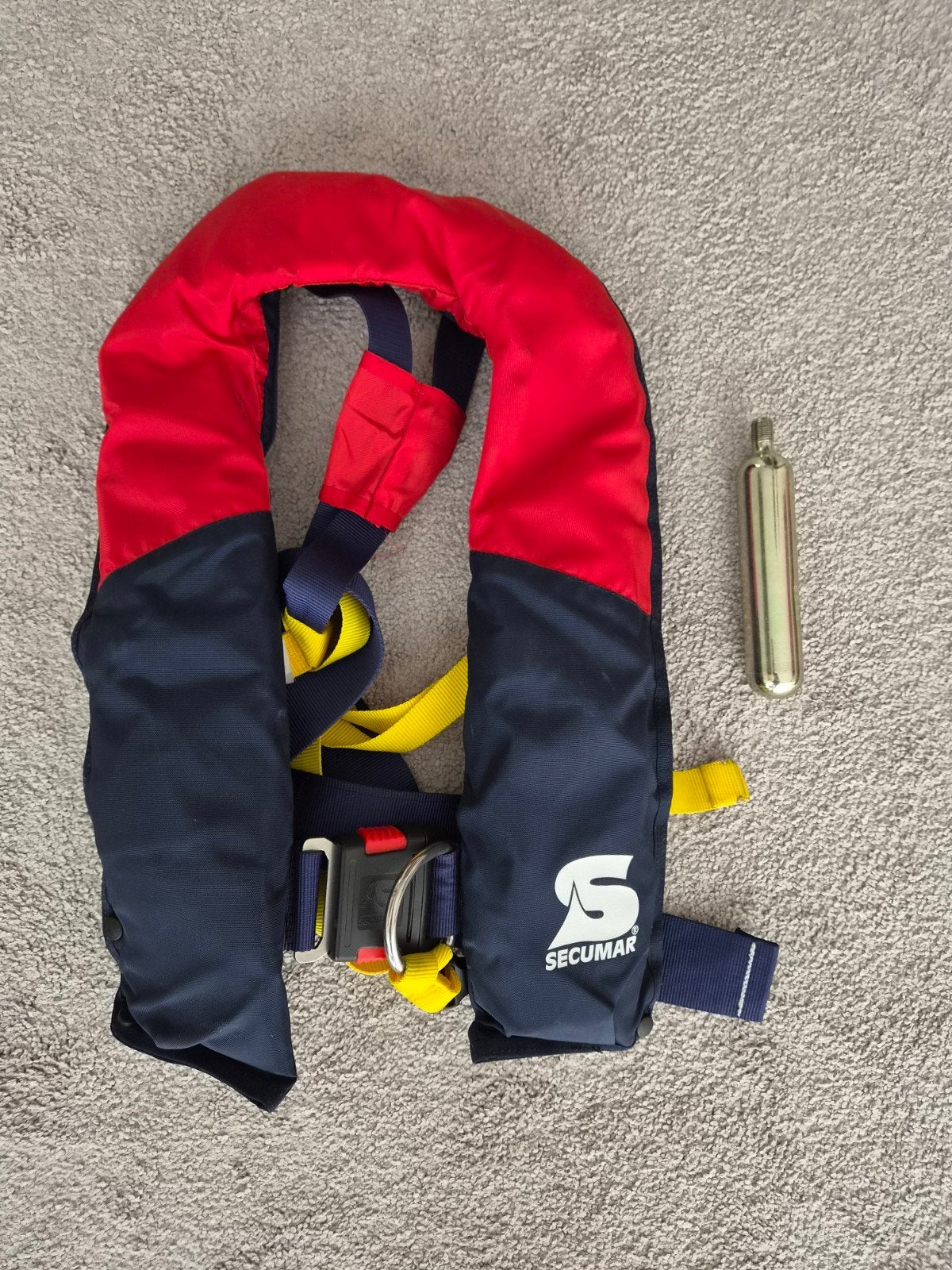 Secumar Arkona 275 reddingsvest met harnas, Ophalen of Verzenden, Zo goed als nieuw, Overige typen