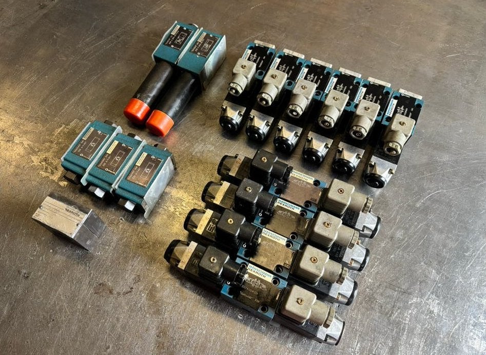 NG6 Cetop 3 hydrauliek ventielen Mannesmann Rexroth 24V, Ophalen of Verzenden, Gebruikt