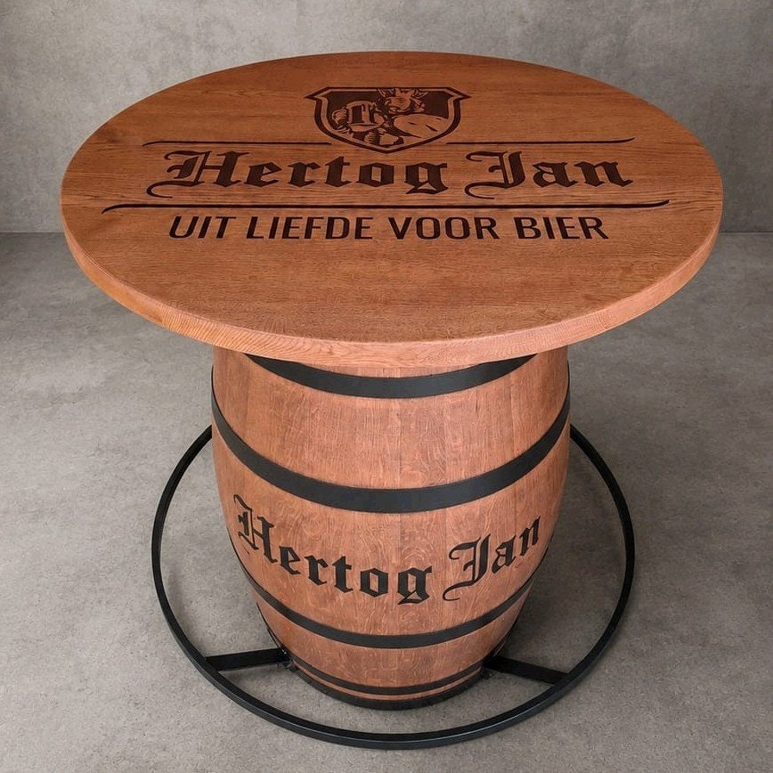 HERTOG JAN wijnvattafels geleverd in gewenste kleur, Verzamelen, Biermerken, Ophalen of Verzenden, Nieuw, Overige typen, Hertog Jan