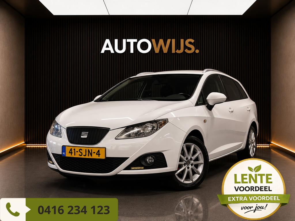 Seat Ibiza ST 1.2 TDI COPA Plus | Clima, trekhaak, PDC achte, Auto's, Seat, Voorwielaandrijving, Euro 5, Stof, Gebruikt