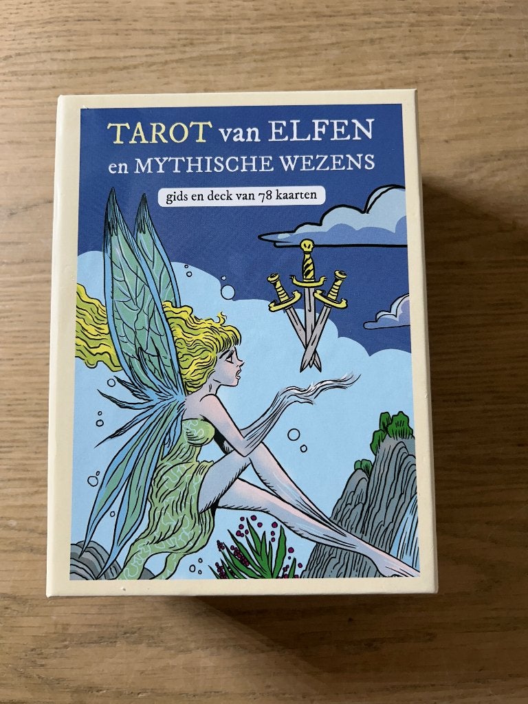 Tarot van Elfen en Mythische Wezens, Boeken, Ophalen of Verzenden, Zo goed als nieuw, Tarot of Kaarten leggen, Overige typen