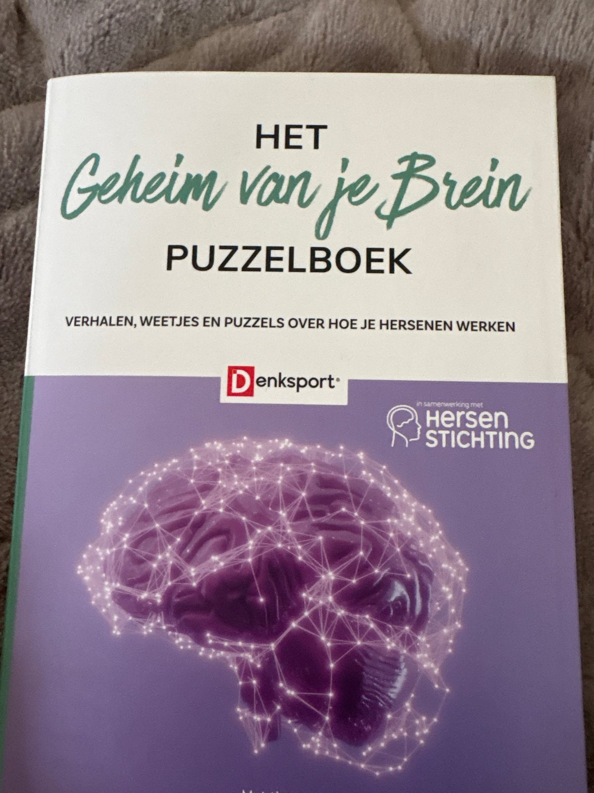 Het Geheim van je Brein Puzzelboek - Denksport, Ophalen, Minder dan 500 stukjes, Zo goed als nieuw, Puzzelboek