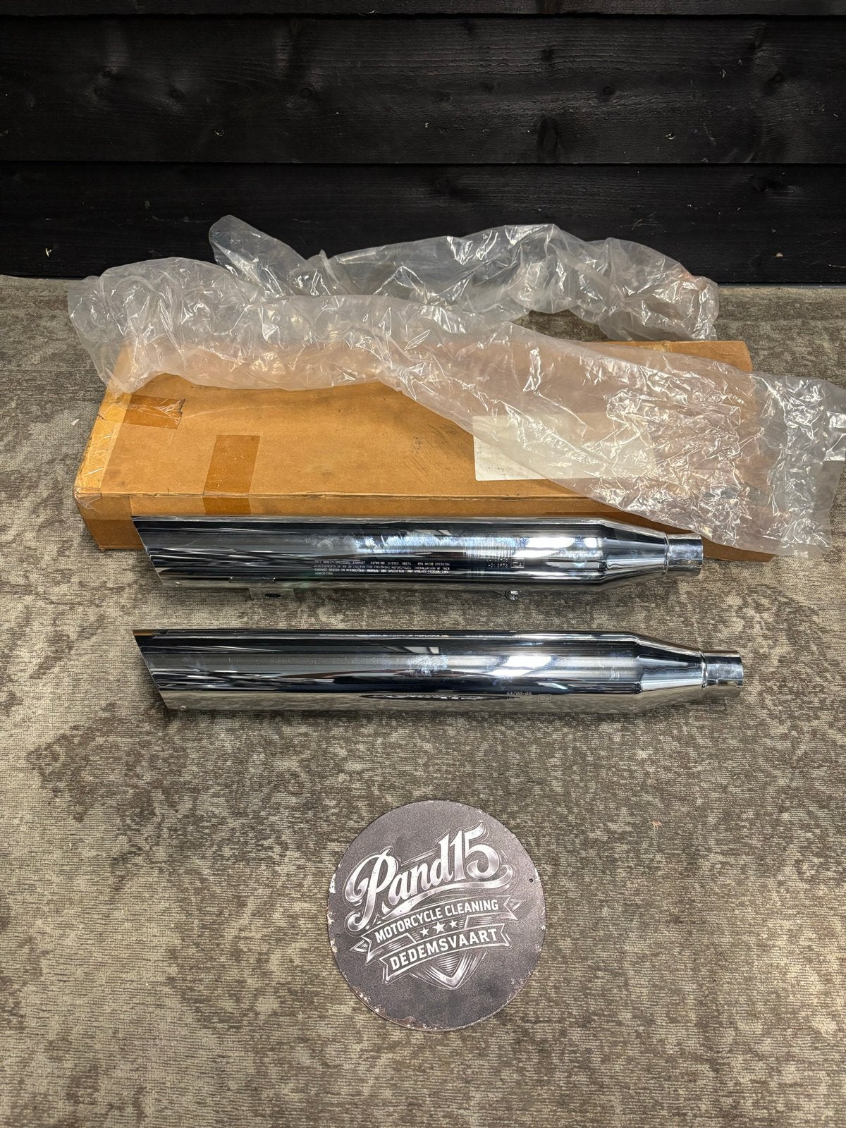 Nieuwe Harley-Davidson Uitlaatdempers (64705-08), Ophalen, Nieuw