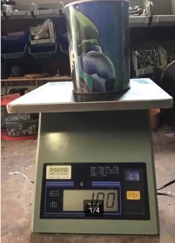 Prior professionele weegschaal, 1 tot 500 gram, Ophalen of Verzenden, Digitaal, Overige typen