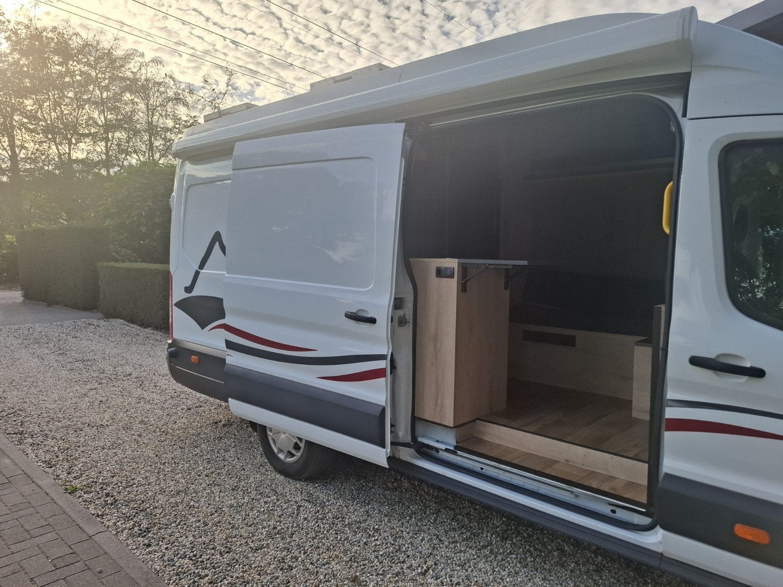 bus camper ford transit, Bedrijf