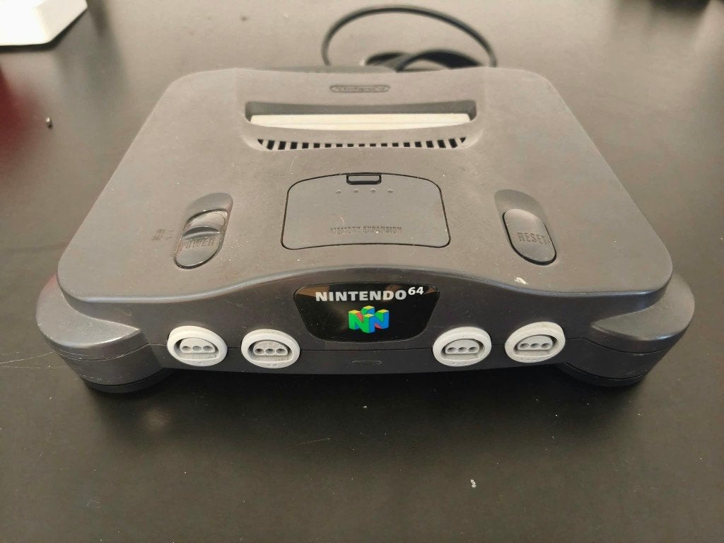 Originele Nintendo 64 Console (N64) + Voedingskabel & Game, Spelcomputers en Games, Verzenden, Gebruikt, Zonder controller, Met games