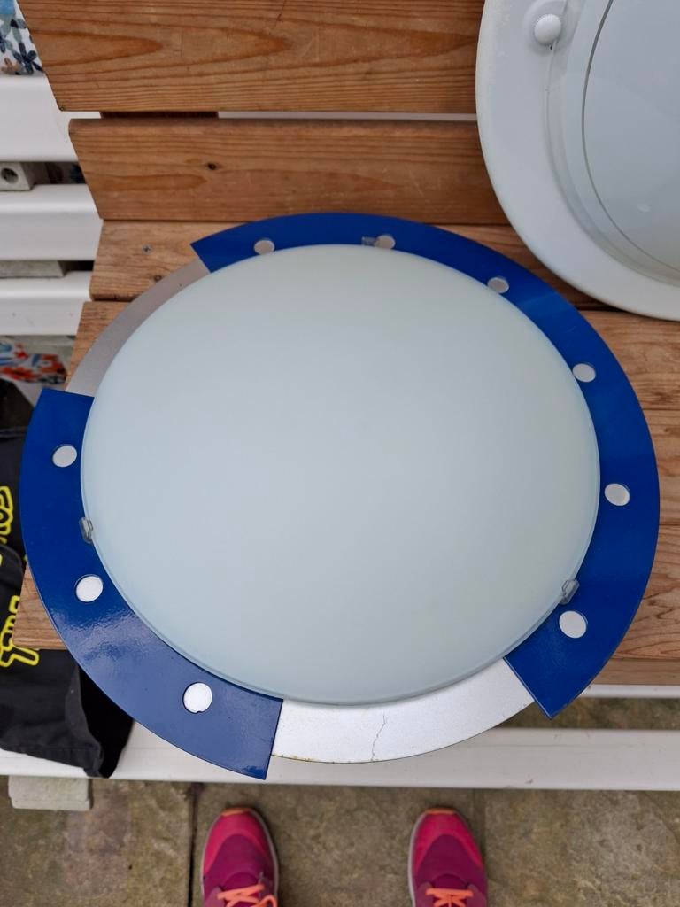 Plafonnieres, Huis en Inrichting, Lampen | Plafondlampen, Ophalen of Verzenden, Zo goed als nieuw