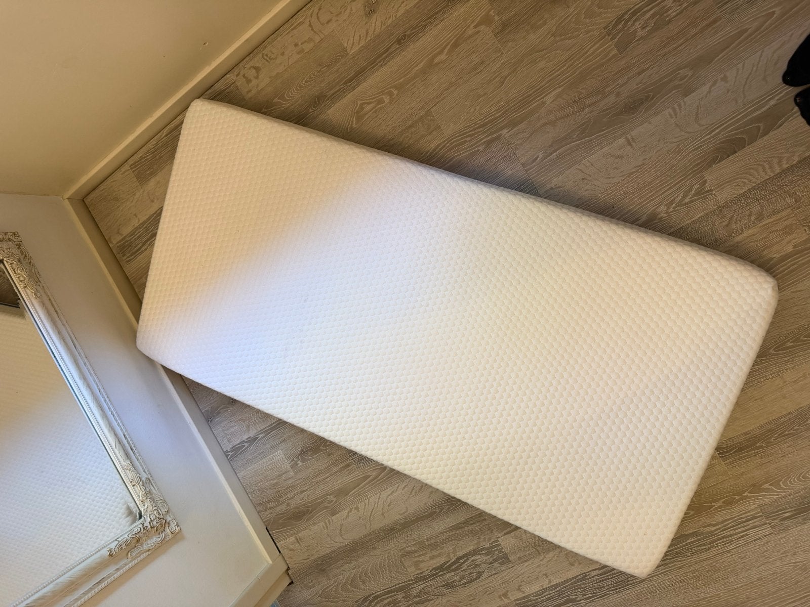 Ledikant AeroSleep Matras Evolution + 2 toppers en 4 hoezen, Ophalen, Gebruikt, 190 cm of minder, Matras