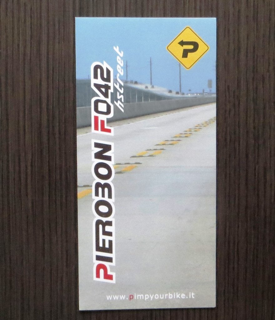 Folder Ducati Pierobon F042 hstreet - ca 1999 (Engels), Motoren, Verzenden, Ducati
