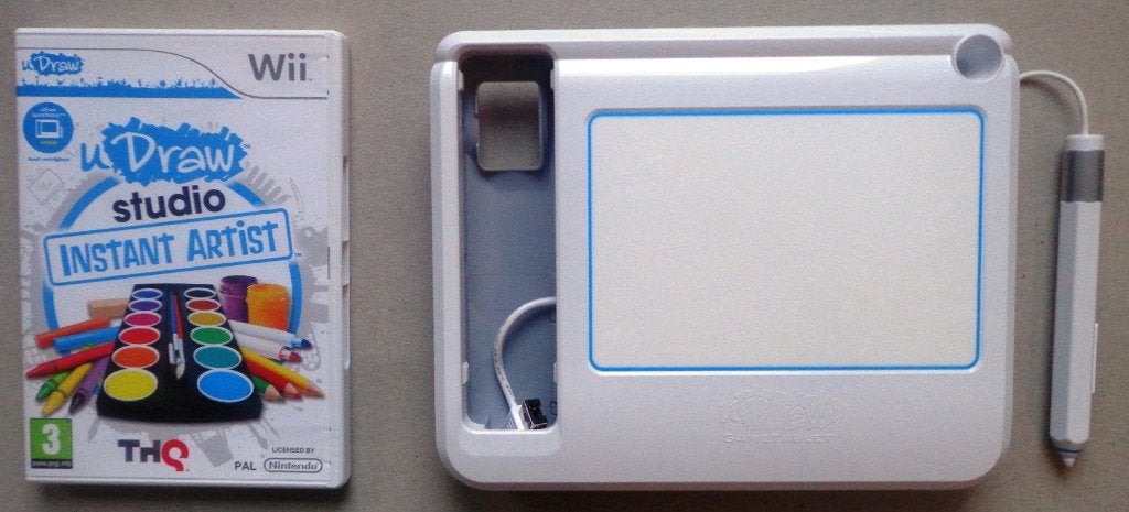 U draw studio instant artist + tekenbord voor de Wii, Puzzel en Educatief, Gebruikt, 1 speler, Ophalen of Verzenden