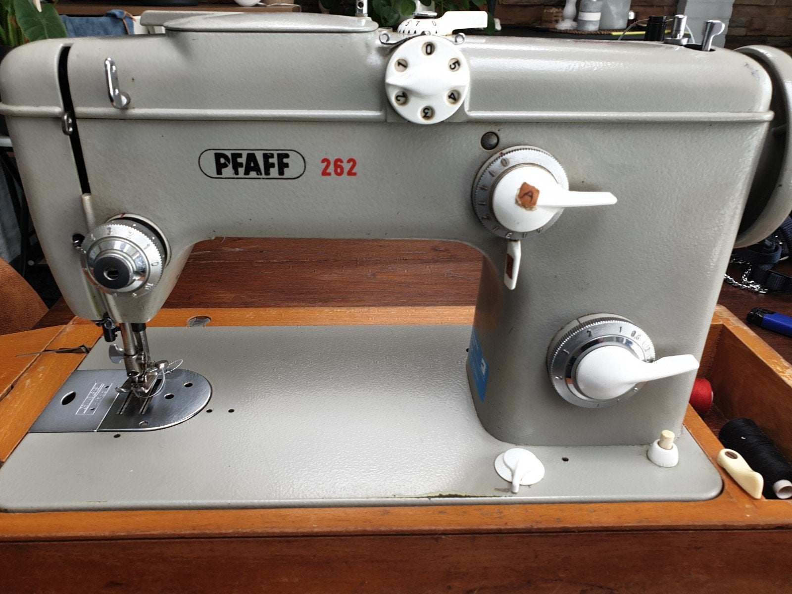 Pfaff  262 Naaimachine, Hobby en Vrije tijd, Ophalen, Gebruikt, Naaimachine, Pfaff