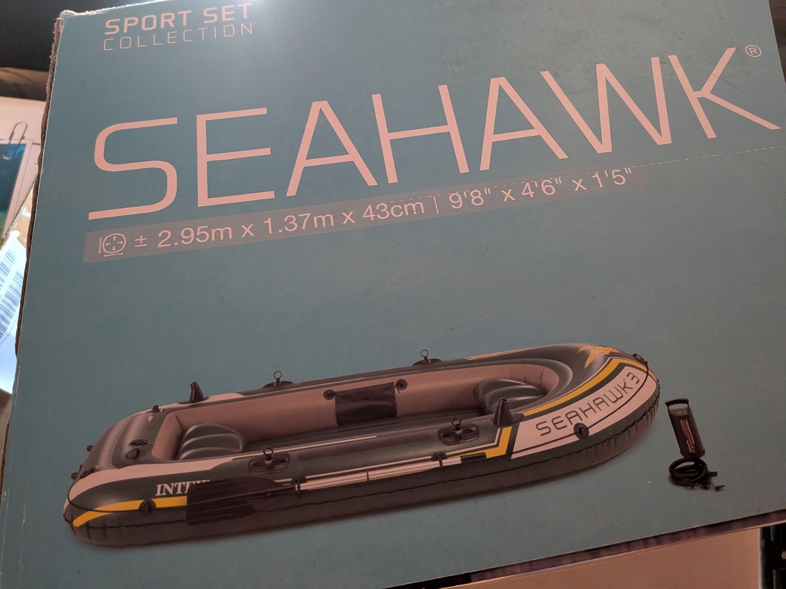 Intex Seahawk 3 opblaasboot - Nieuw in doos, Ophalen, Nieuw