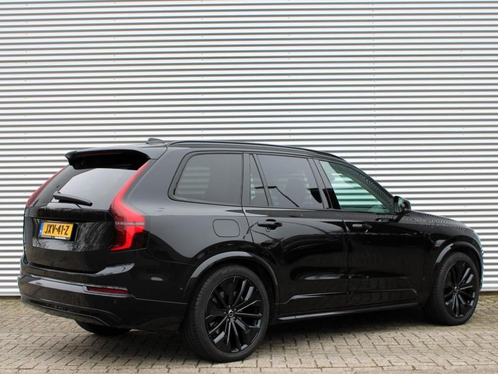 Volvo XC90 2.0 T8 Plug-in hybrid AWD Ultra Dark Black Editio, Auto's, Volvo, Gebruikt, 4 cilinders, 7 stoelen, Zwart