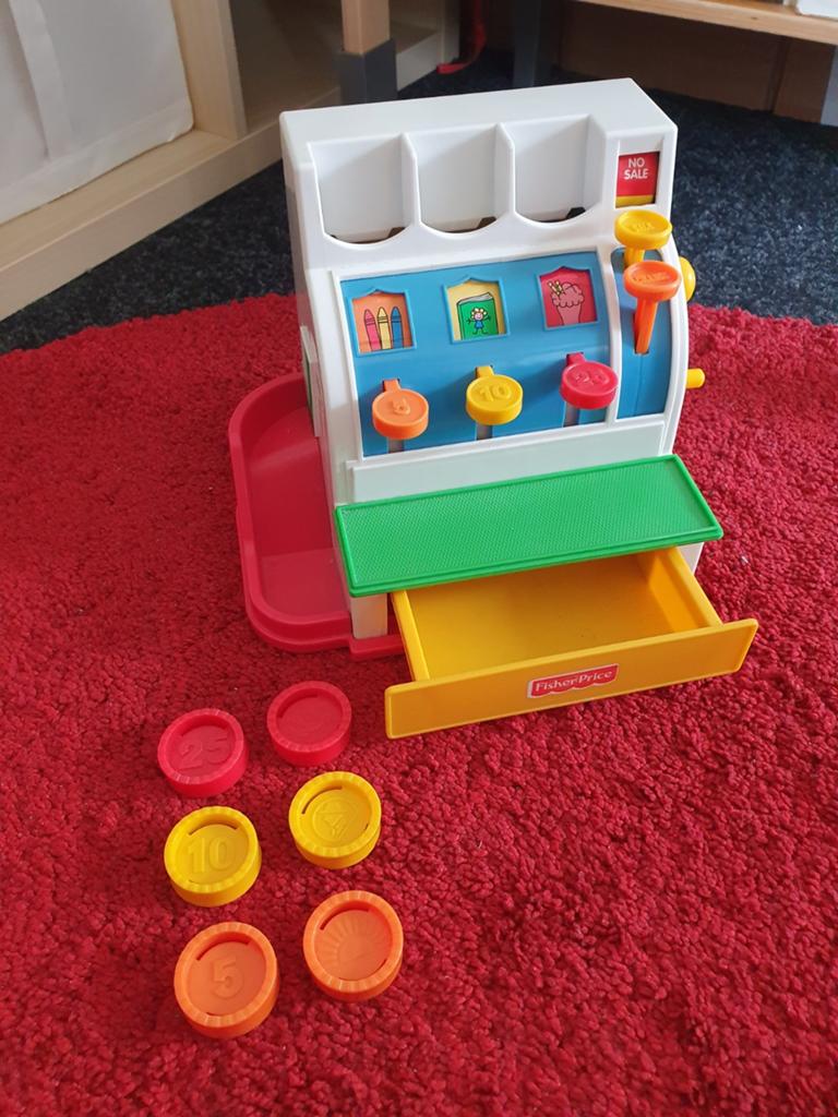 Speelgoed kassa, Kinderen en Baby's, Speelgoed | Fisher-Price, Ophalen of Verzenden, Gebruikt, Speelset