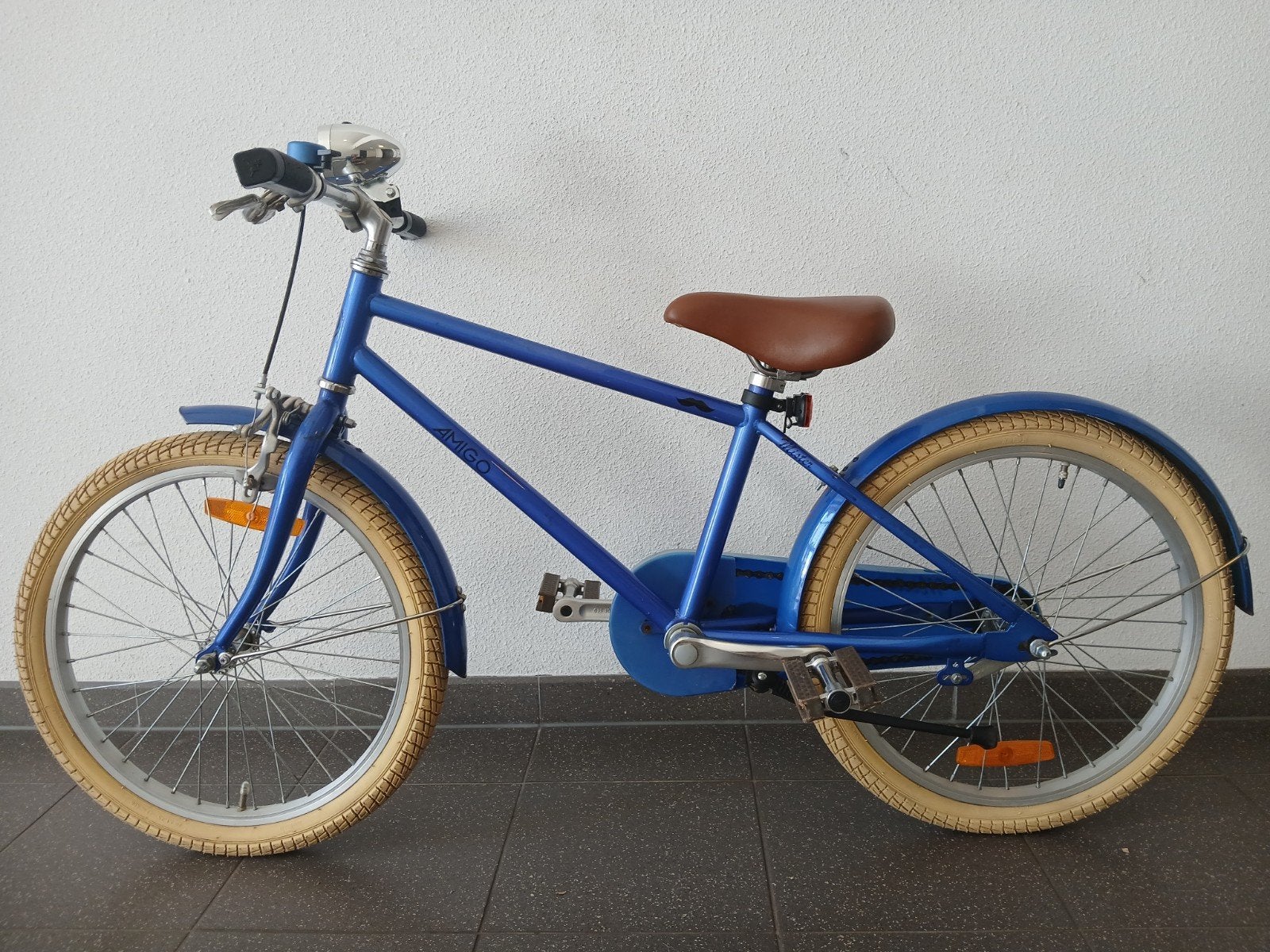 amigo mister zgan 20 inch, Ophalen, Zo goed als nieuw, 20 inch, Handrem