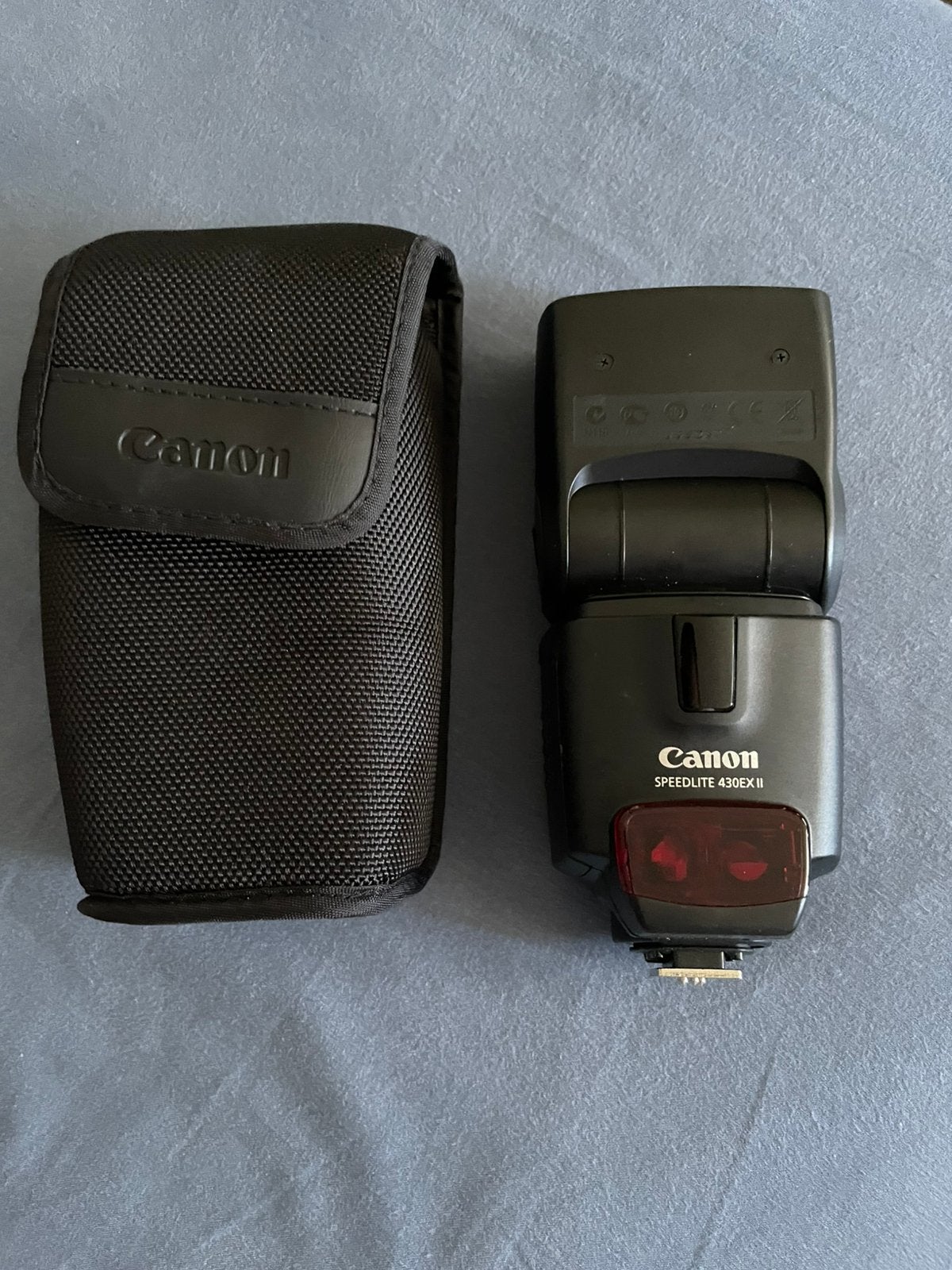 Canon Speedlite 430 EX II flitser (defect), Audio, Tv en Foto, Fotografie | Flitsers, Ophalen, Zo goed als nieuw, Externe flitser
