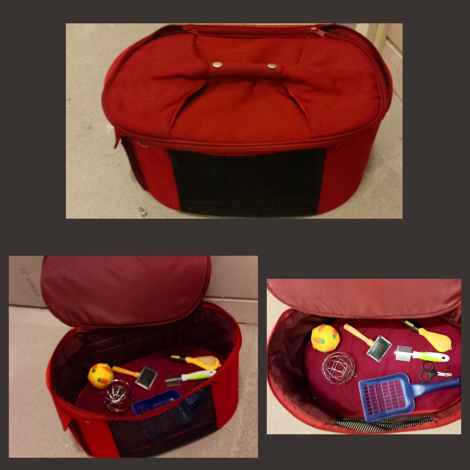 Reis/ dierenarts mand ( kleine huisdieren)zachte bodem, Verzenden, Transportkoffer of -box