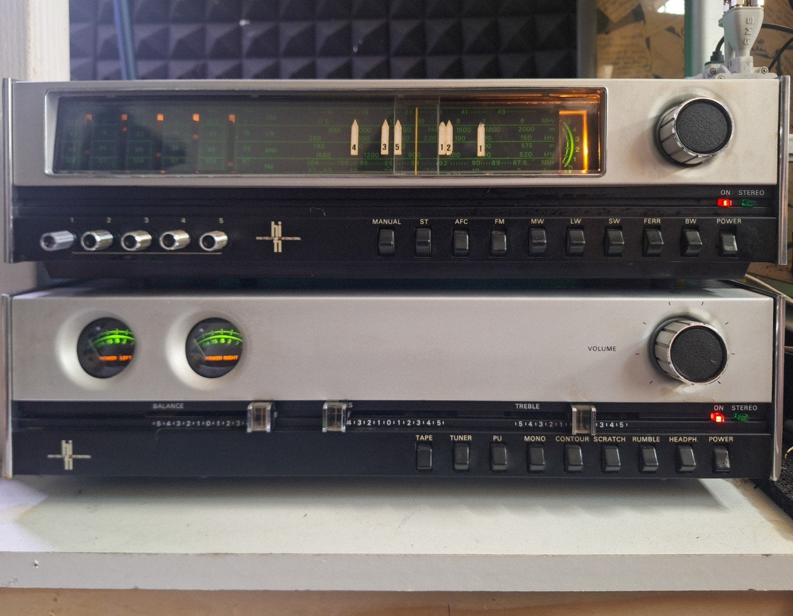 Philips 22RH550 & 22RH651 *unieke vintage set*, Overige merken, Refurbished, Ophalen of Verzenden, Minder dan 60 watt