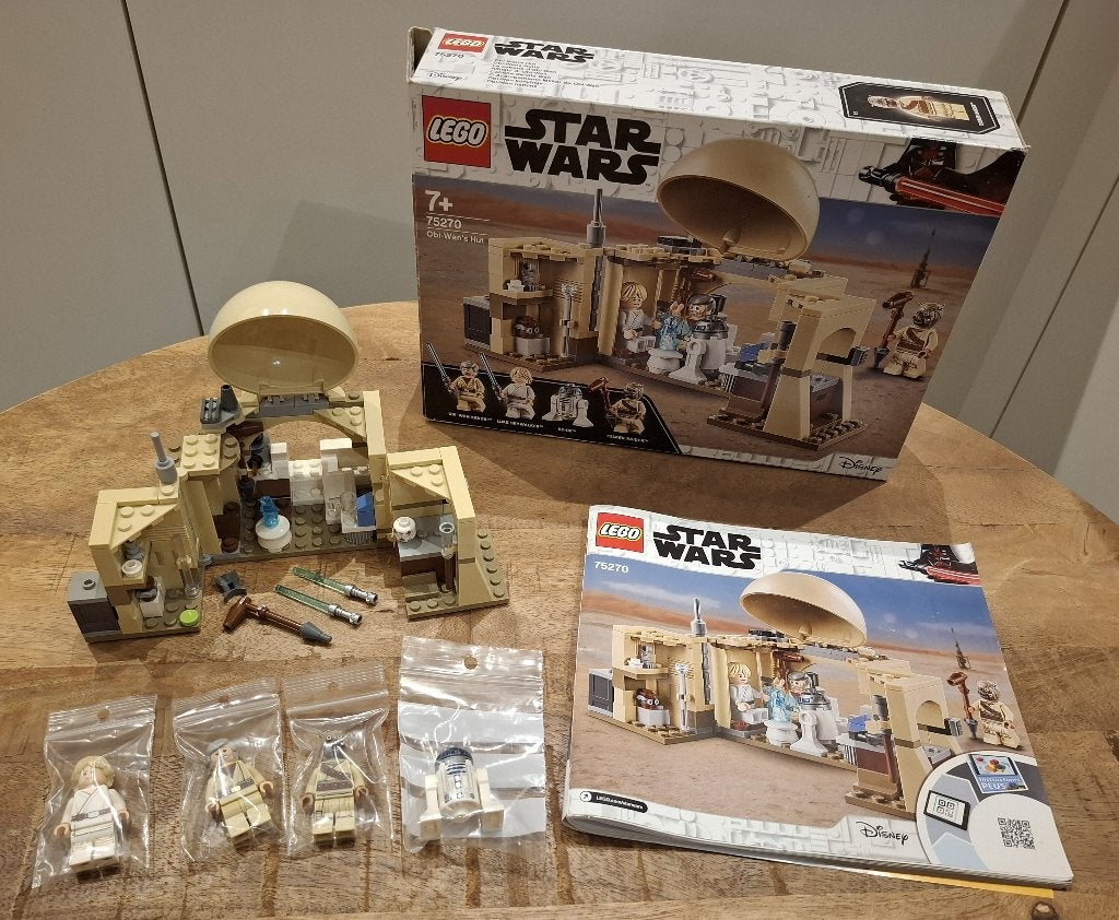 Lego Star Wars 75270 Obi-Wan's Hut, Inclusief instructies, Star Wars, Lego, Ophalen of Verzenden