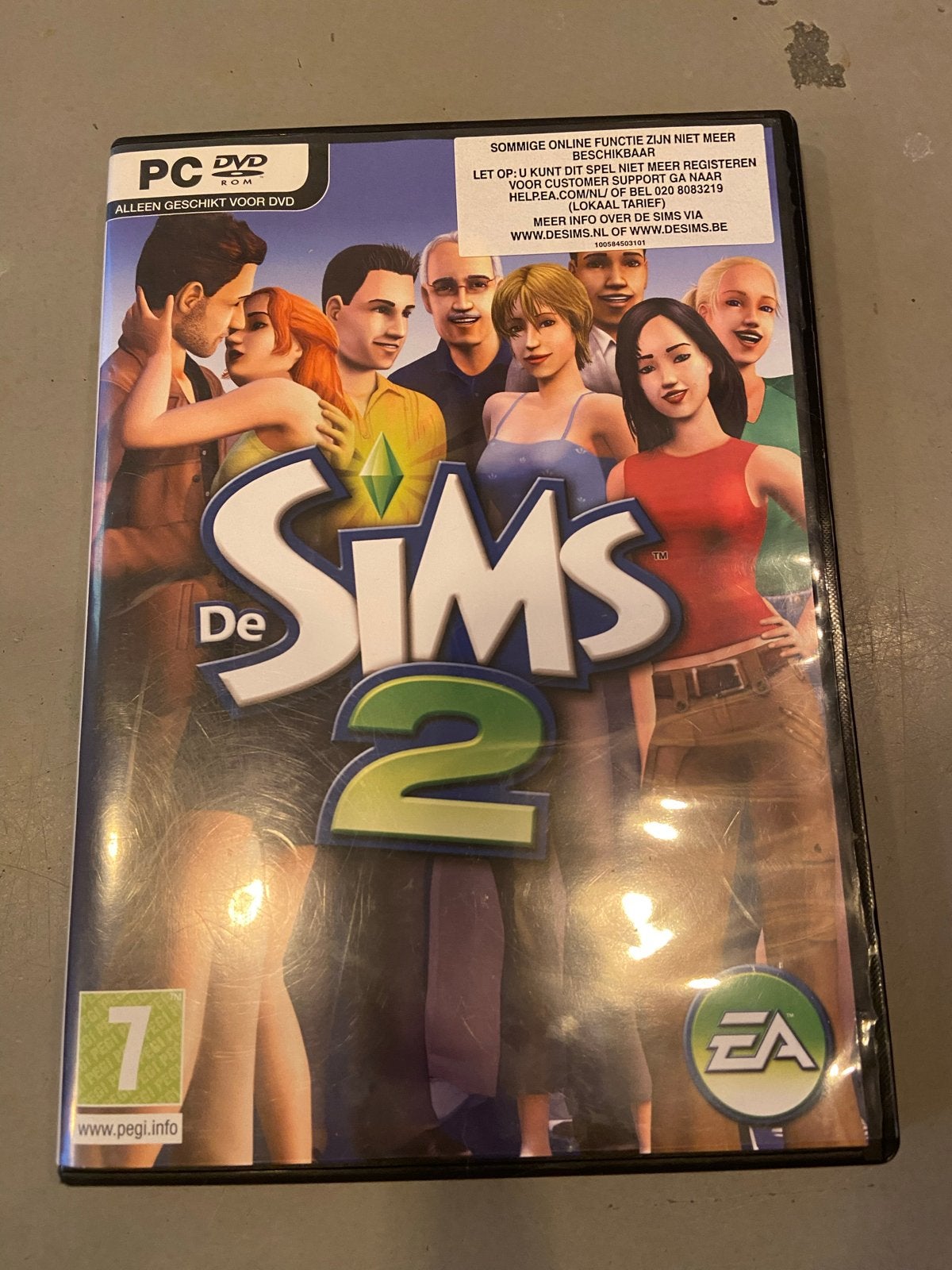 De Sims 2 PC DVD-ROM - Klassiek levenssimulatiespel, Spelcomputers en Games, Gebruikt, 1 speler, Ophalen of Verzenden, Vanaf 7 jaar
