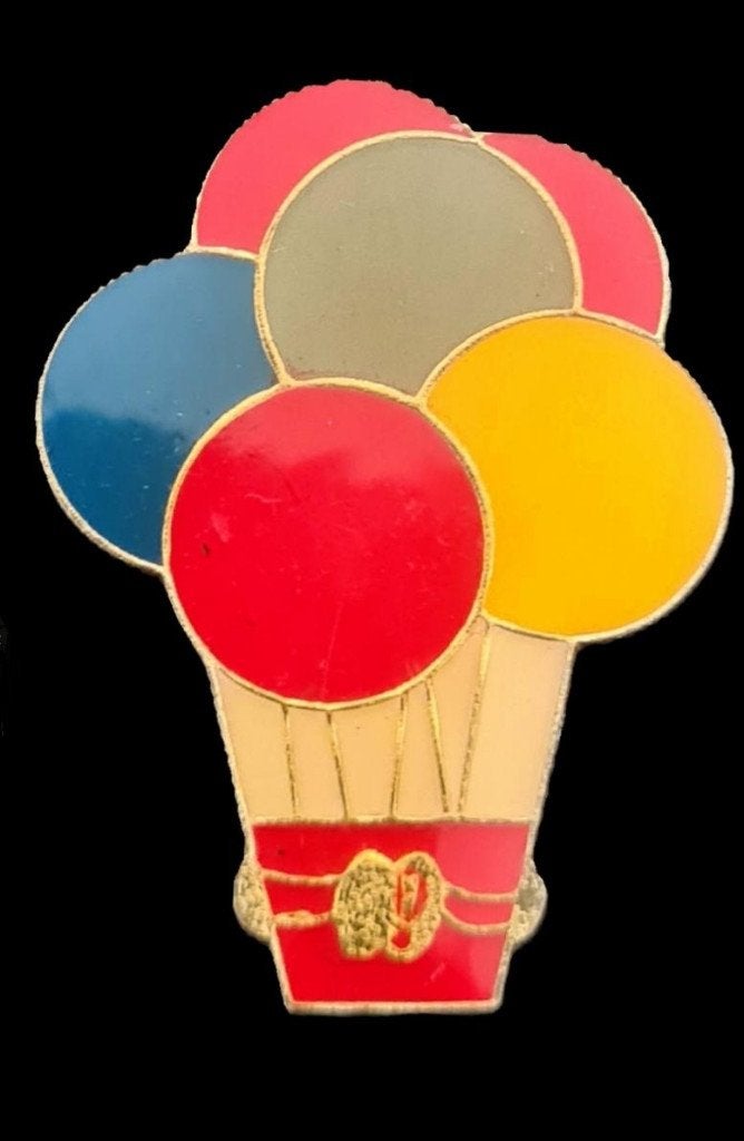 Ballonnen pin- veelkleurig, Verzenden, Nieuw, Transport, Speldje of Pin