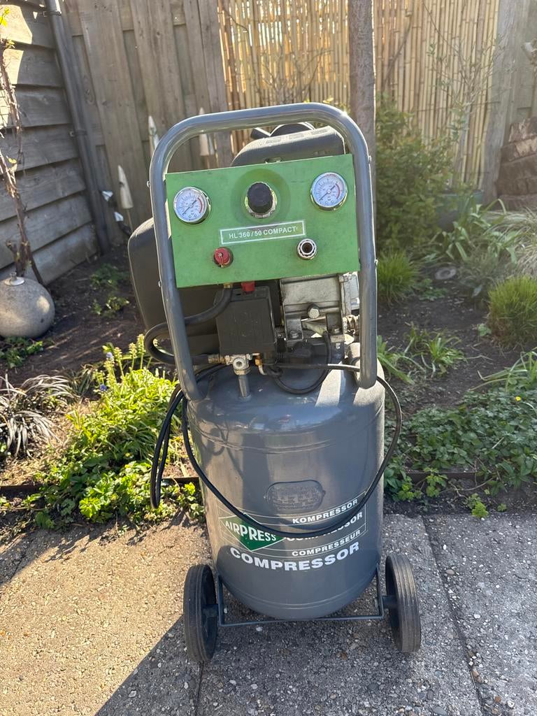 Airpress HL 360/50 Compact Compressor, Ophalen, Gebruikt, 10 bar of meer, 25 tot 100 liter