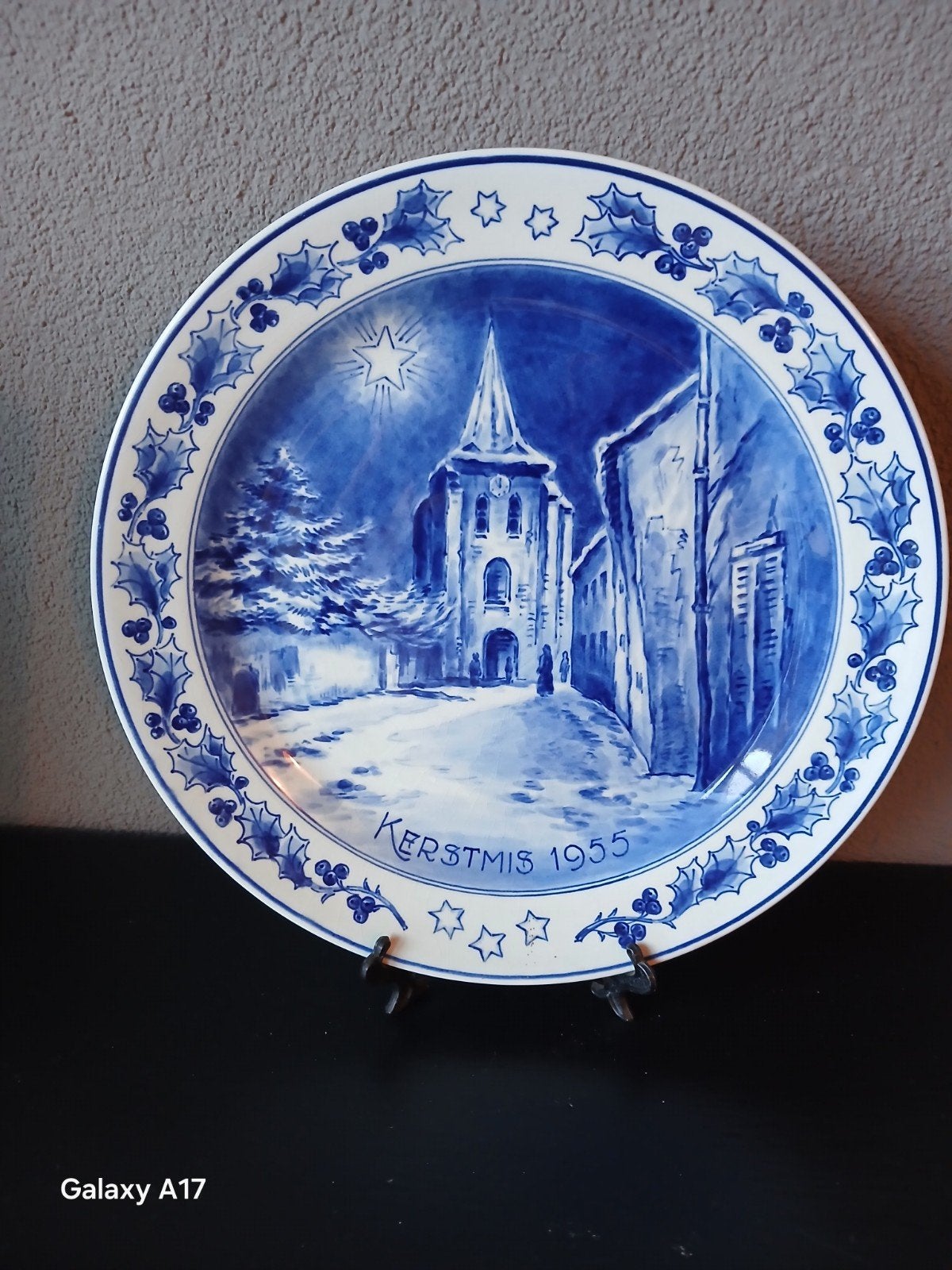 Kerstbord 1955, Ophalen of Verzenden