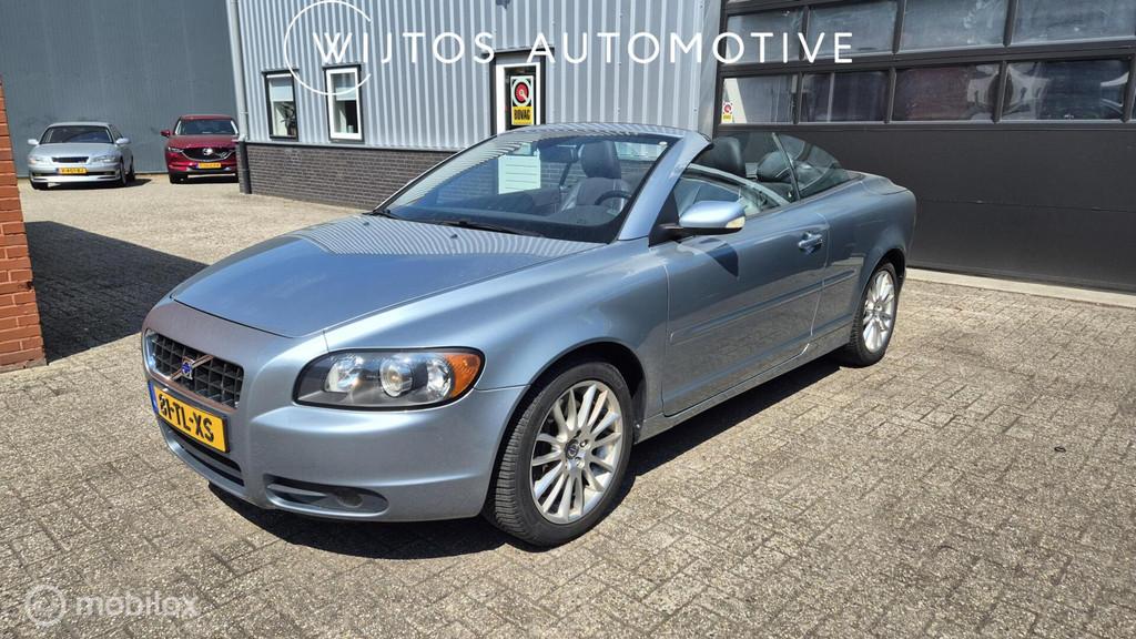 Volvo C70 Convertible 2.4 Momentum, leer, 1e eigenaar, Voorwielaandrijving, C70, Gebruikt, Cabriolet