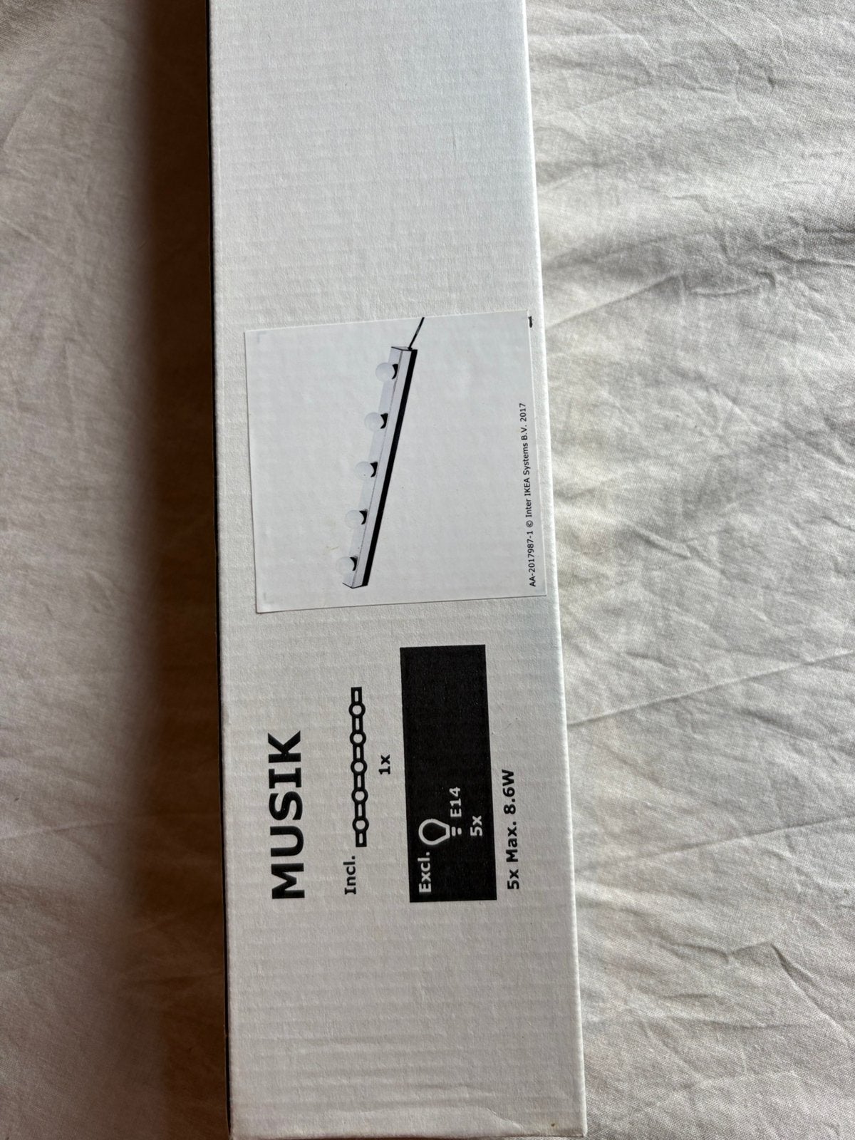 Musik IKEA wandlamp, Ophalen, Nieuw