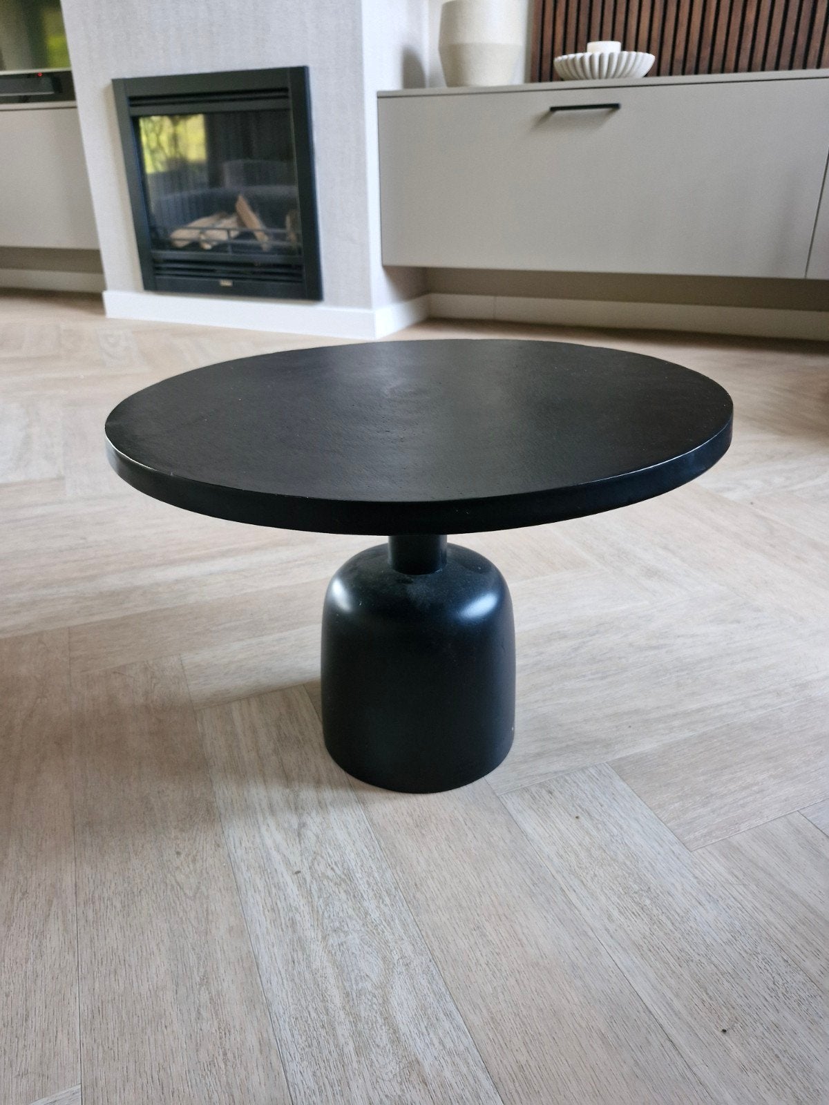 salontafel/bijzettafel, Ophalen, Rond, 50 tot 100 cm, 50 tot 100 cm