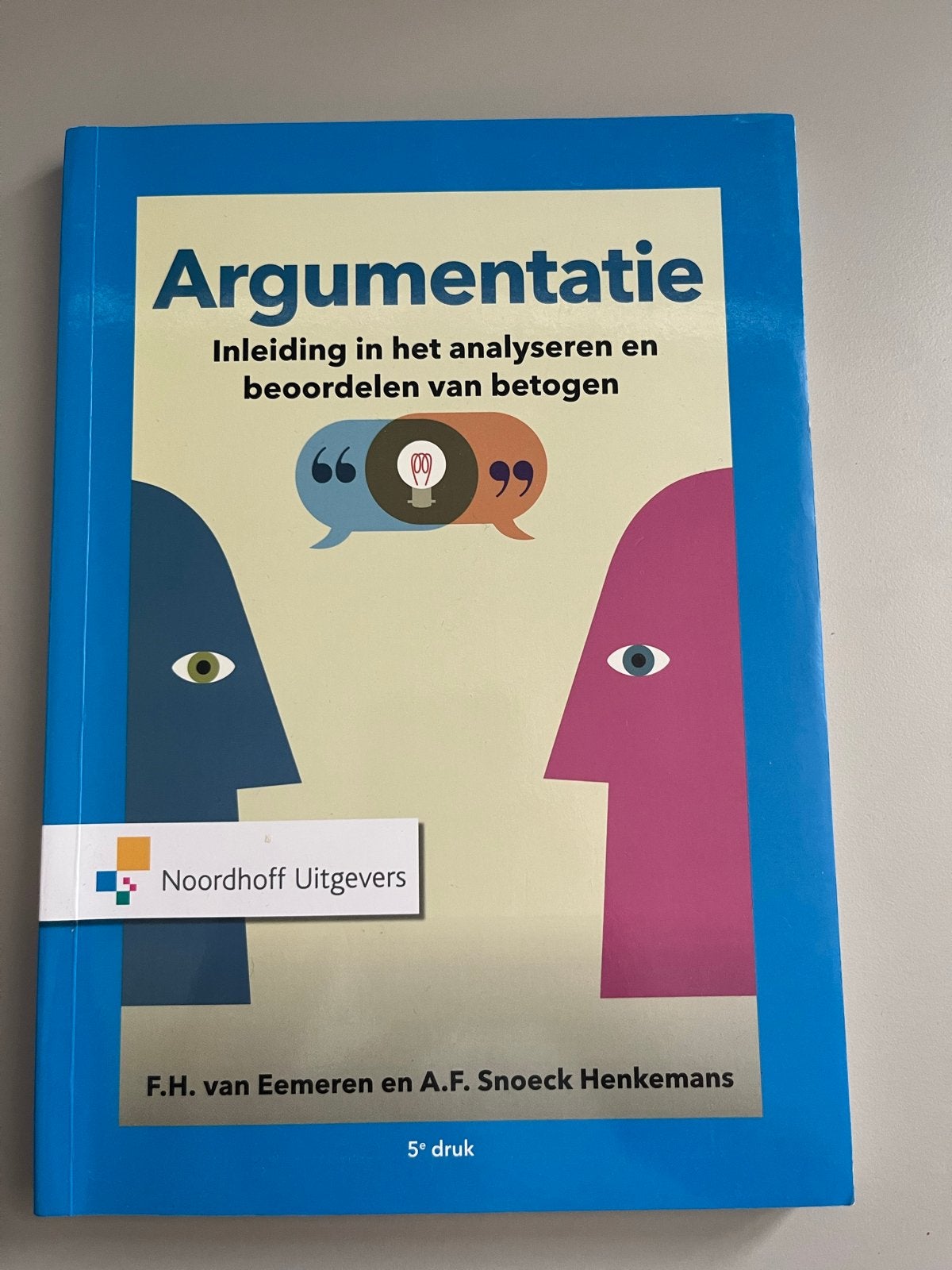 Argumentatie: Inleiding in het analyseren en beoordelen, Boeken, Ophalen of Verzenden, Gamma, Zo goed als nieuw, HBO