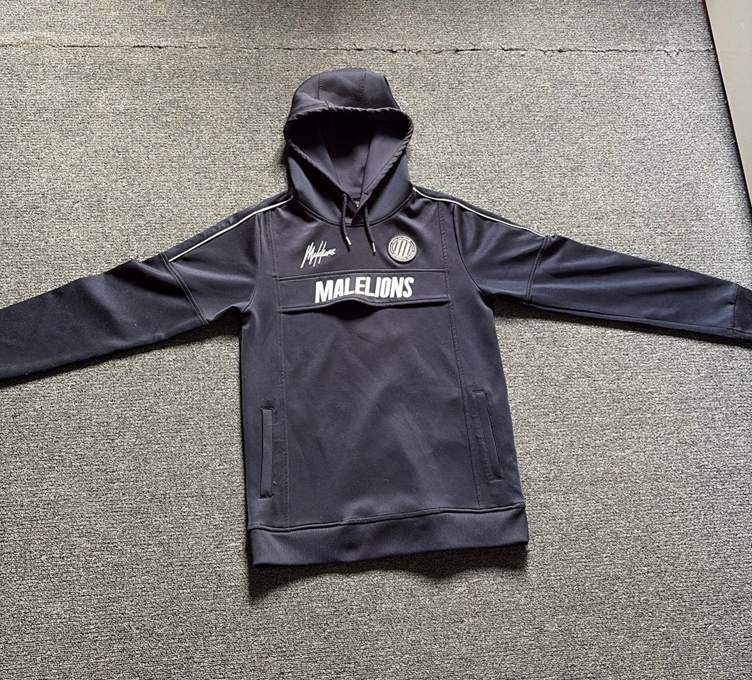De kleur is blauw, het is maat 152 en is van malelions, Kinderen en Baby's, Kinderkleding | Maat 152, Ophalen of Verzenden, Gebruikt